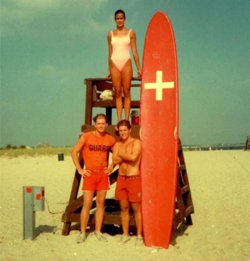 Lifeguard chair at Horseneck Beach, Westport
